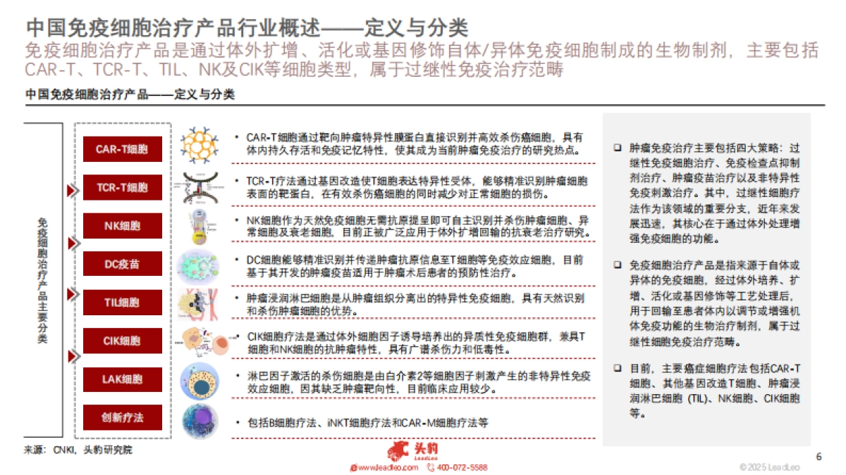 2025年中国免疫细胞治疗产品行业研究：百亿市场加速扩容，国产创新迈向全球引领-头豹_第6页