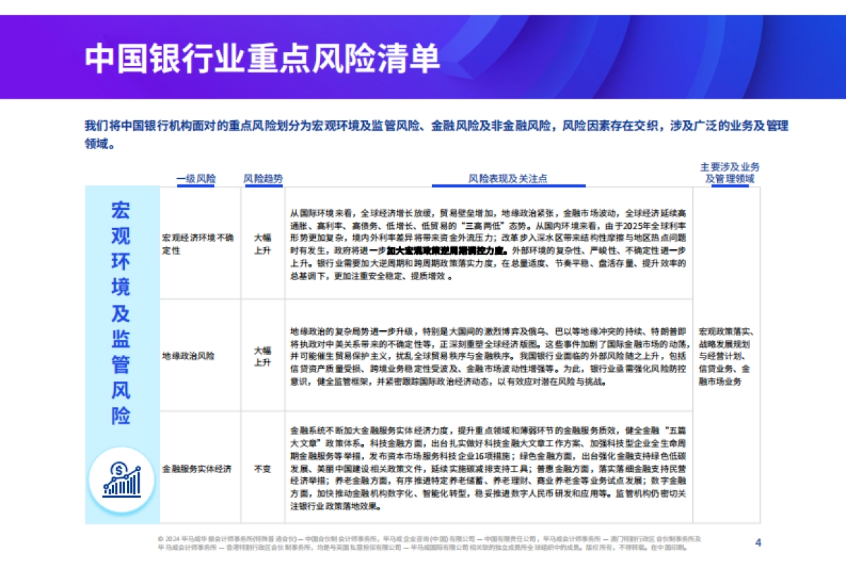 2025年中国银行业风险雷达图-毕马威_第4页