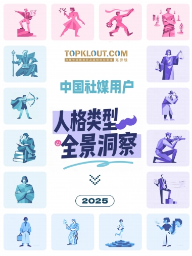 2025中国社媒用户人格类型全景洞察报告