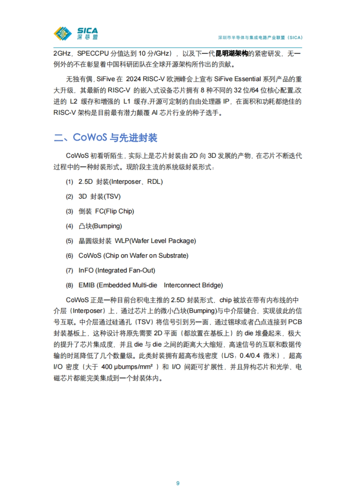 2024年深芯盟国产AI芯片+处理器+存储器厂商调研分析报告-深芯盟_第9页