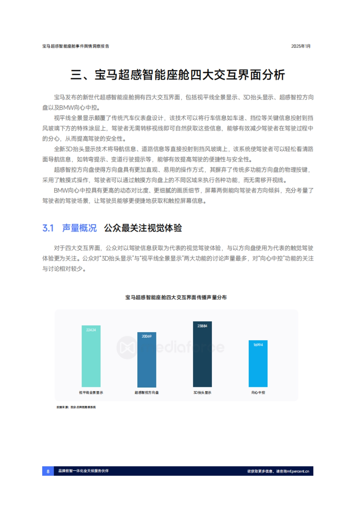 2025宝马超感智能座舱首发事件舆情洞察报告-百分点舆情洞察_第8页