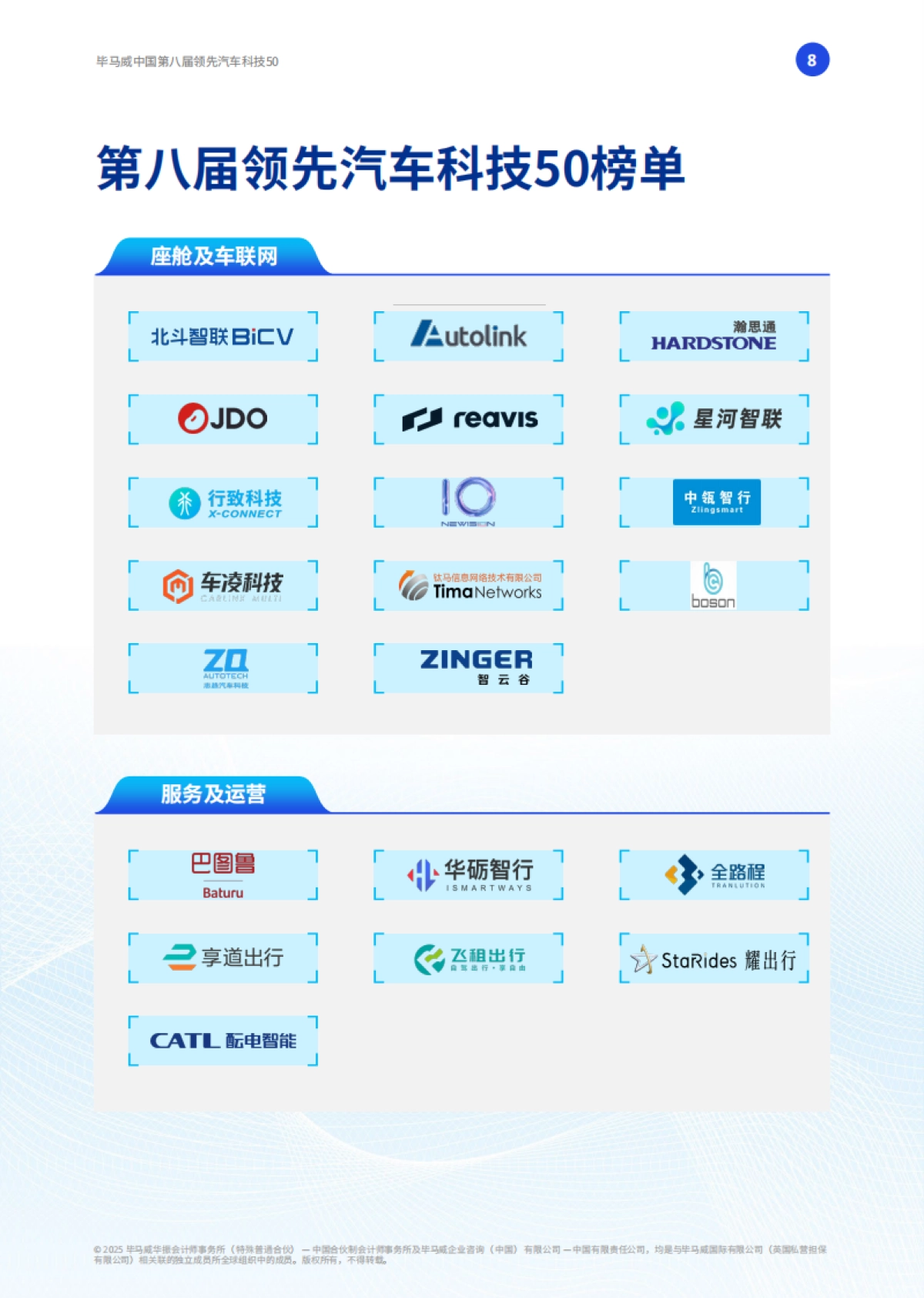 2025年第八届领先汽车科技50报告-毕马威_第9页