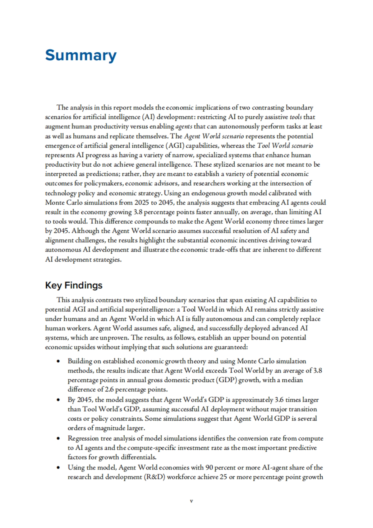 2025年量化人工智能的经济潜力-辅助和自主发展情景之间的增长差异报告(英文版)-Rand兰德_第5页