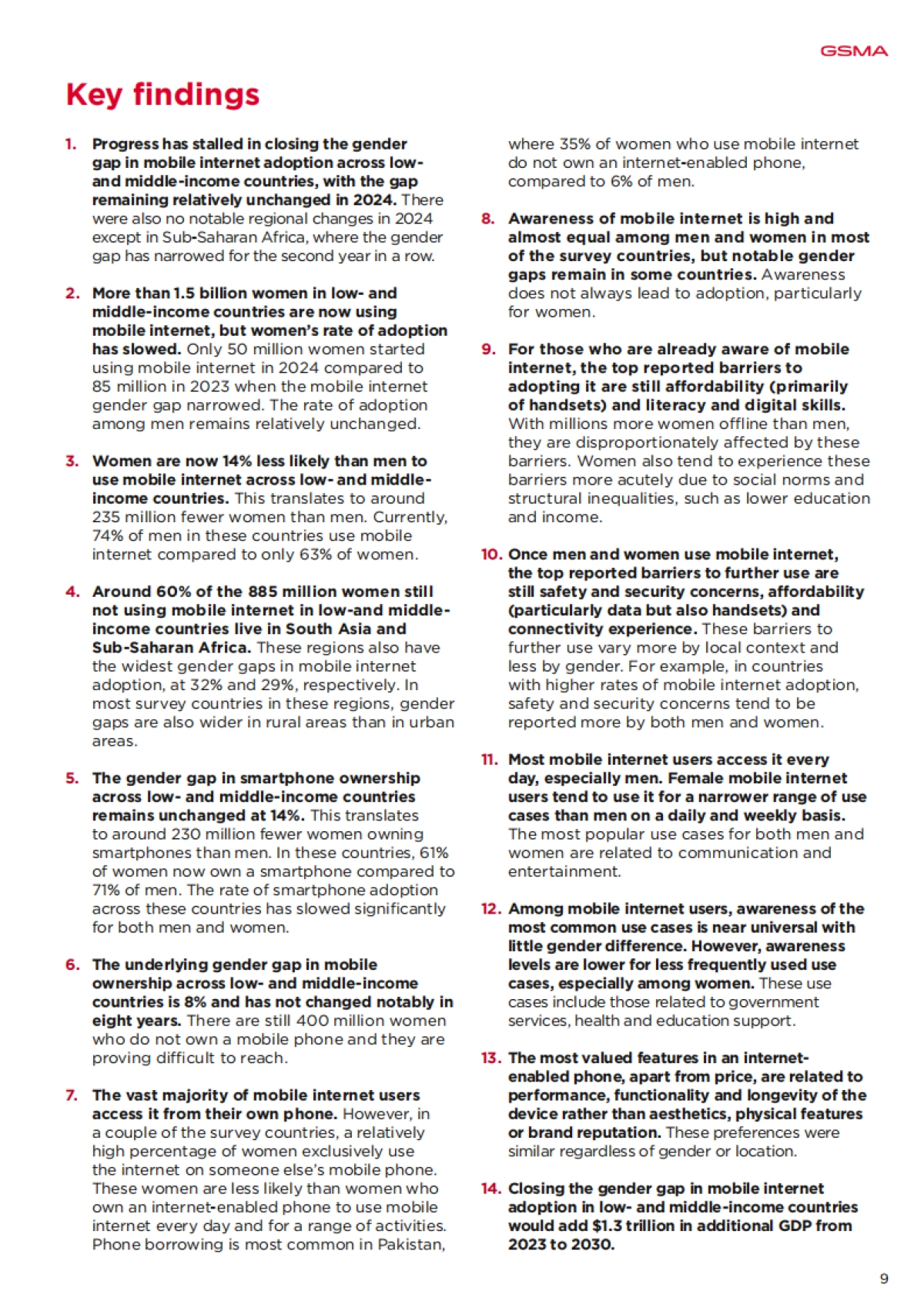 2025年移动性别差距报告-GSMA_第8页