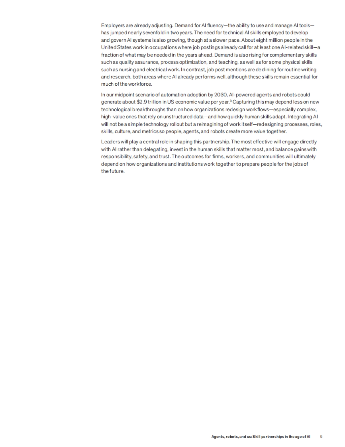 2025年AI时代的技能伙伴报告：智能体、机器人与我们（英文版）-麦肯锡_第7页