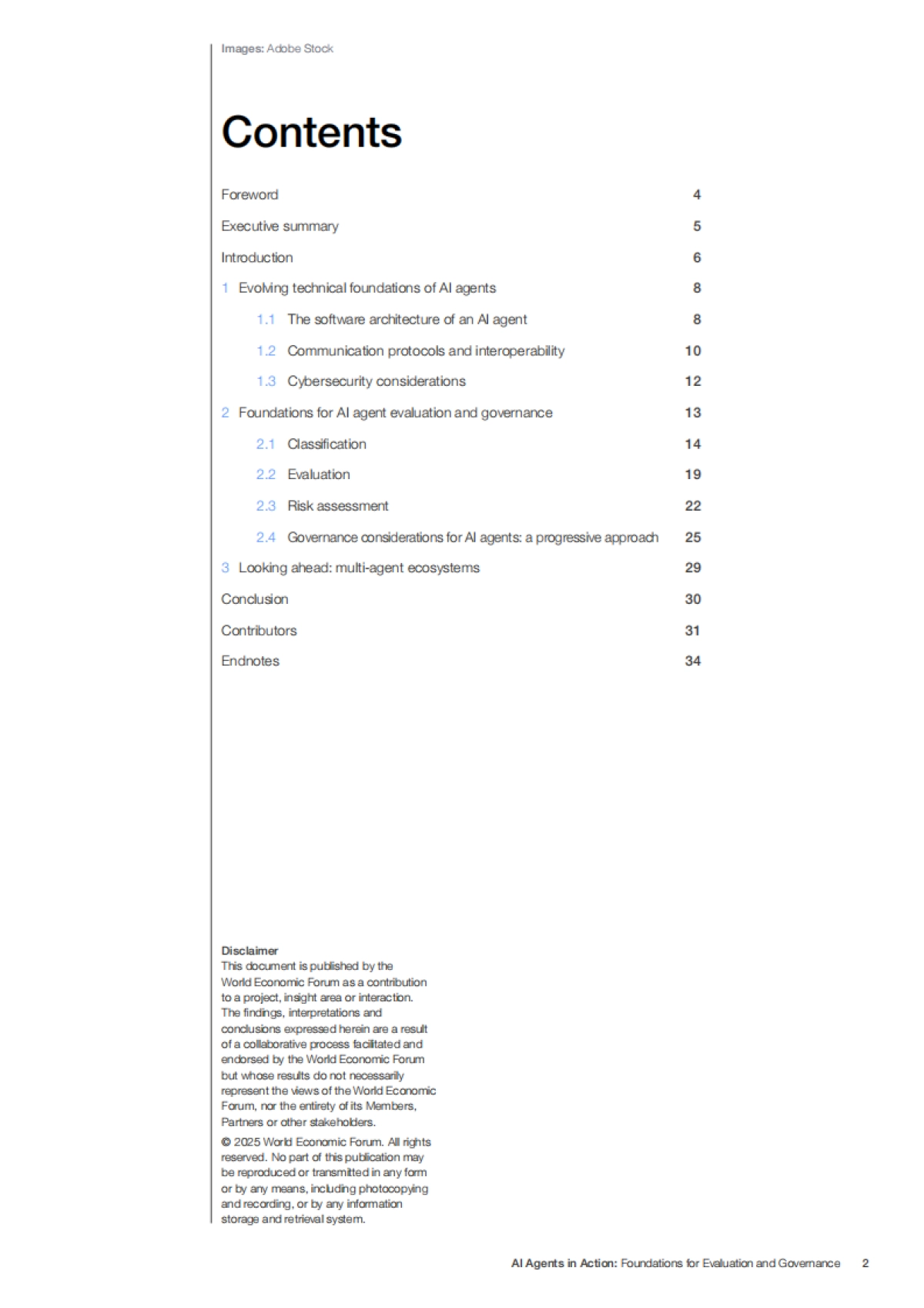 2025年AI代理在行动：评估和治理的基础白皮书（英文版）-世界经济论坛_第2页