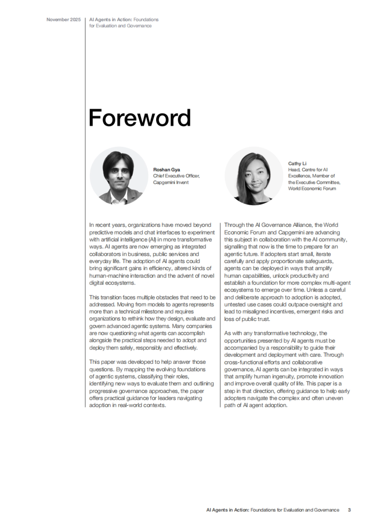 2025年AI代理在行动：评估和治理的基础白皮书（英文版）-世界经济论坛_第3页
