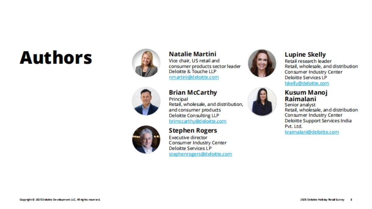 2025年假日零售调查报告_第3页