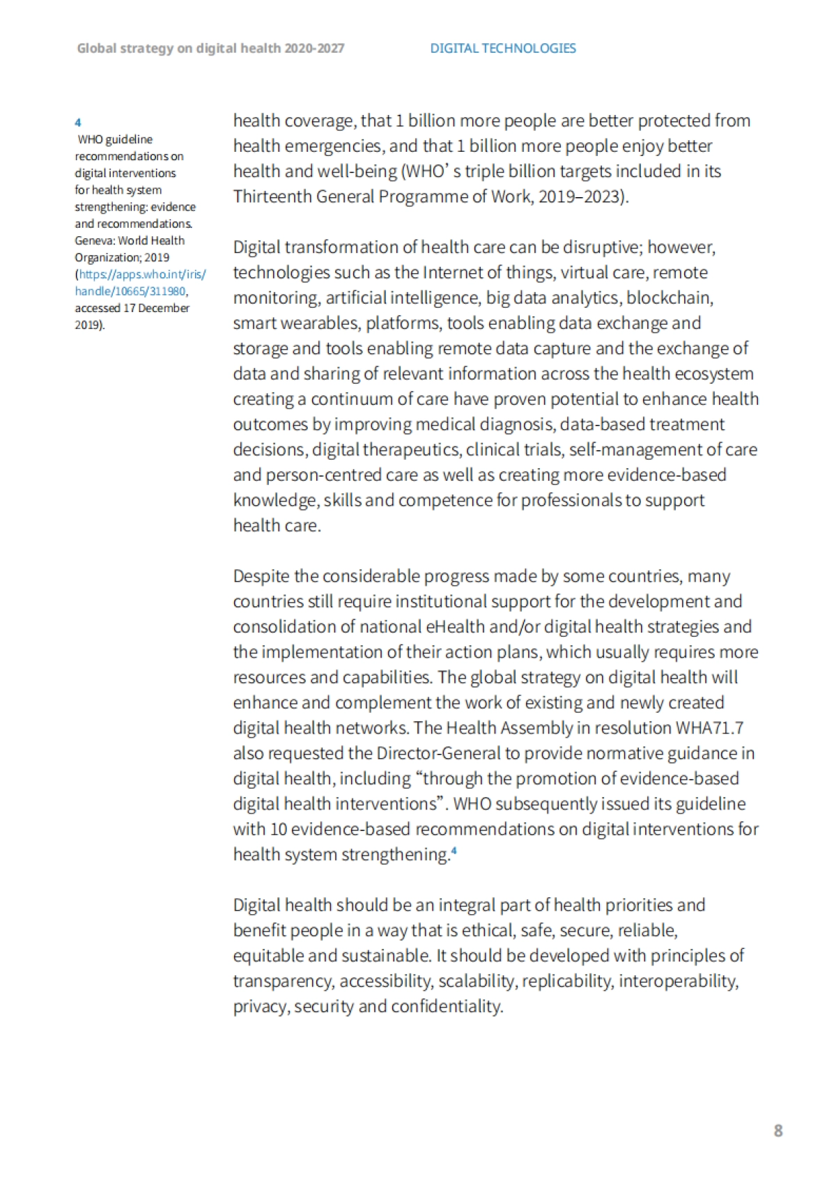 2020-2027年全球数字健康战略报告（英文版）-WHO世界卫生组织_第10页