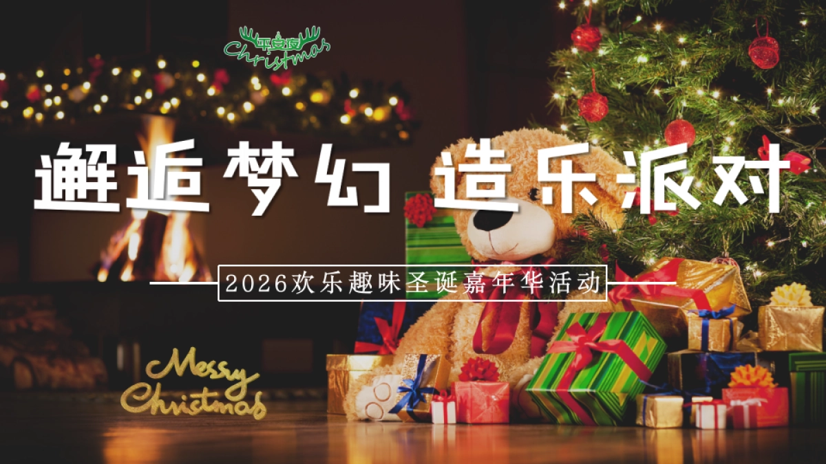 2026邂逅梦幻 造乐派对欢乐趣味圣诞嘉年华梦幻冰雪王国主题活动策划案_第1页