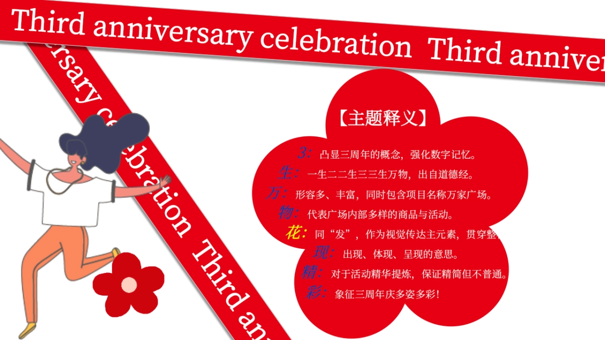 2023商业购物中心三周年庆暨双旦系列「3生万物·花现精彩主题」活动策划方案_第2页