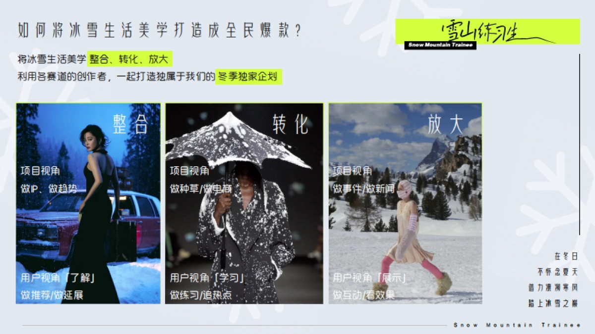 【雪山练习生】IP招商服饰行业出品2_第9页