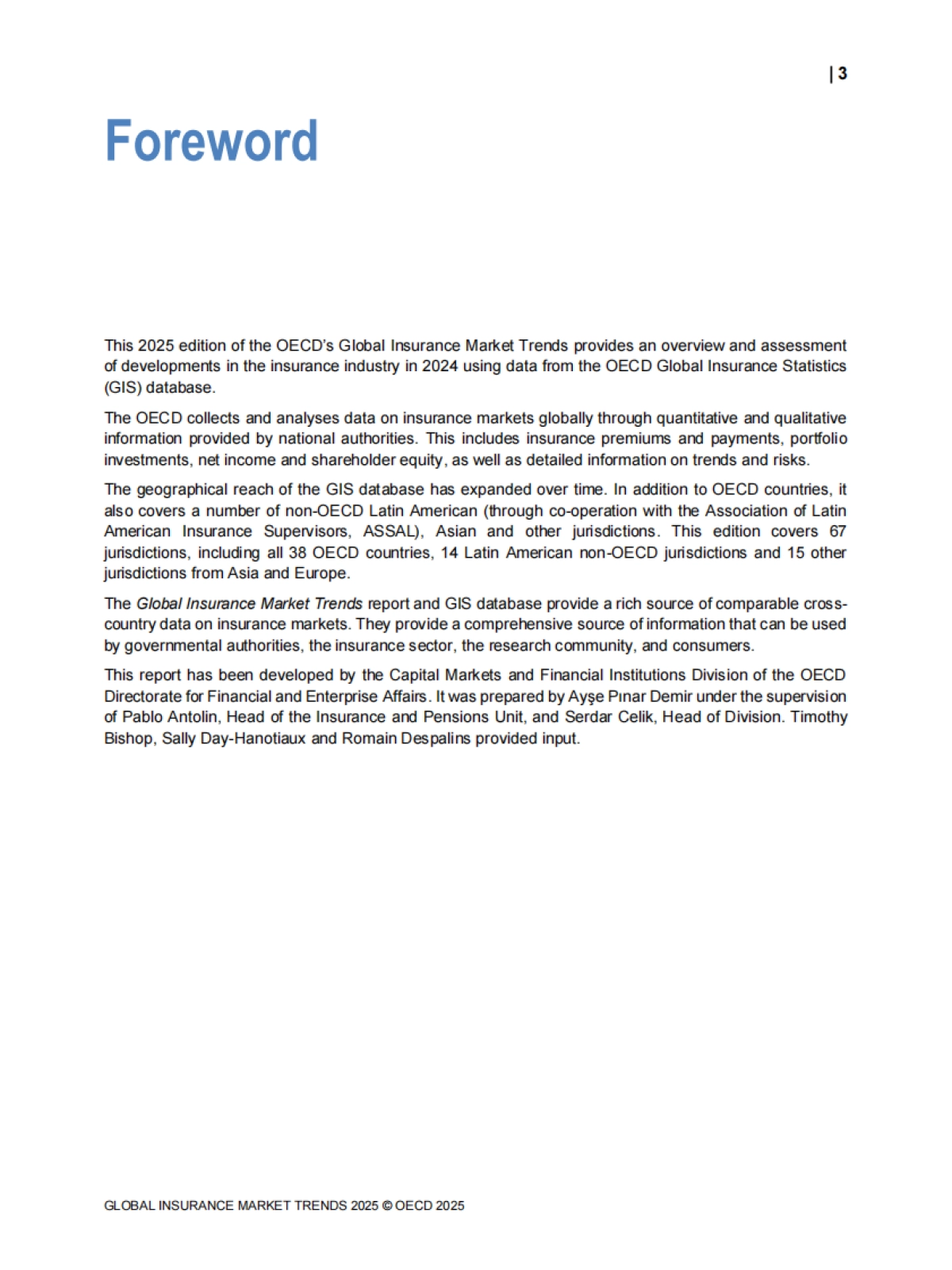 2025年全球保险市场趋势报告（英文版）-OECD经合组织_第5页