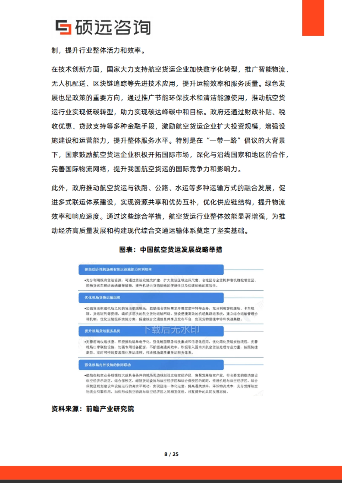 2025年中国航空货运行业市场研究报告-硕远咨询_第8页
