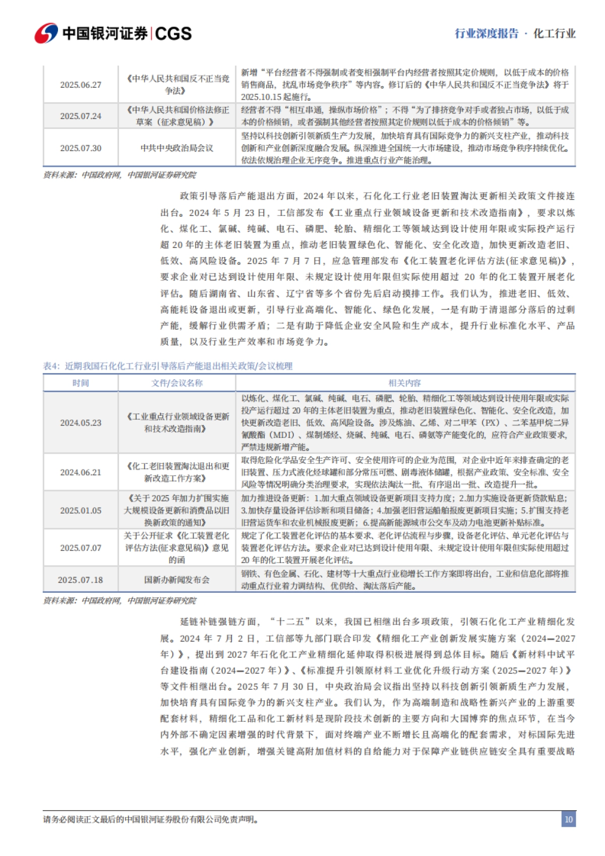 2025石化化工行业“十五五”专题研究：谋新谋变，格局重塑-中国银河_第10页