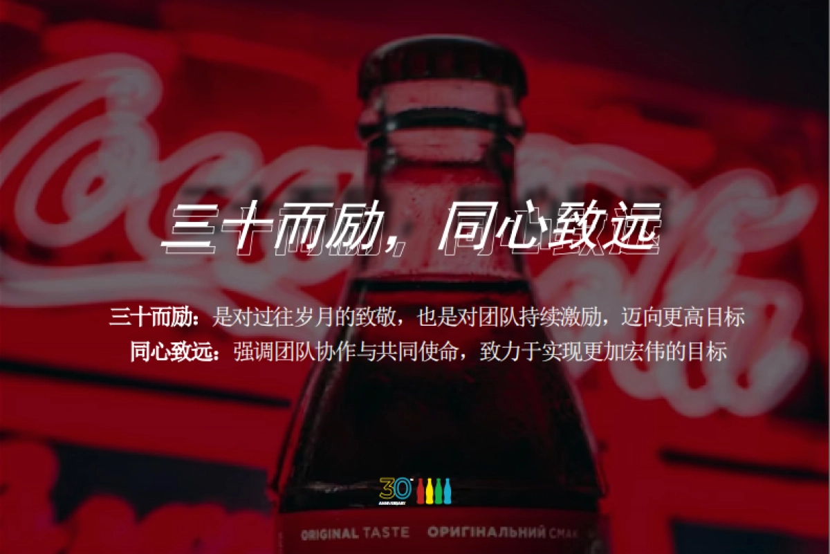 可口可乐 30周年庆策划方案_第9页