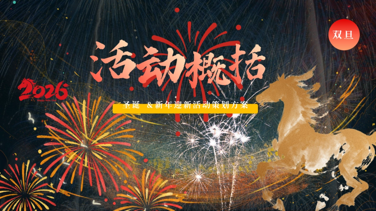 2026圣诞元旦迎新年“璀璨烟花派对”主题活动策划方案_第4页
