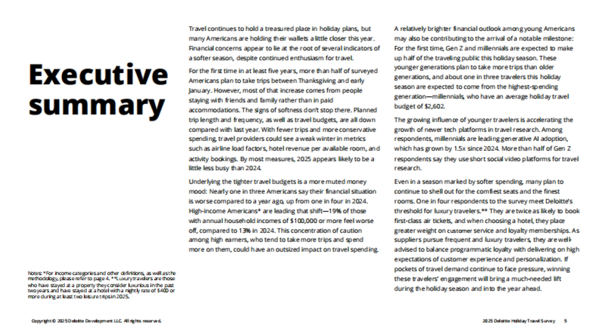 2025年假日旅行调查报告（英文）-德勤.pdf_第5页