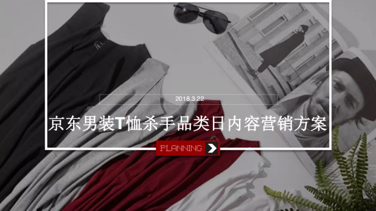 京东男装T恤杀手品类日内容营销方案3.23_第1页