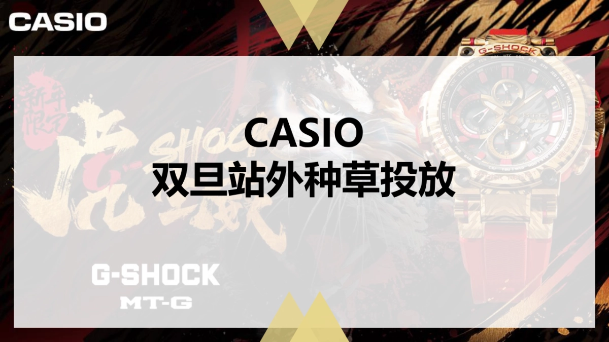 卡西欧双旦种草营销比稿方案_第1页