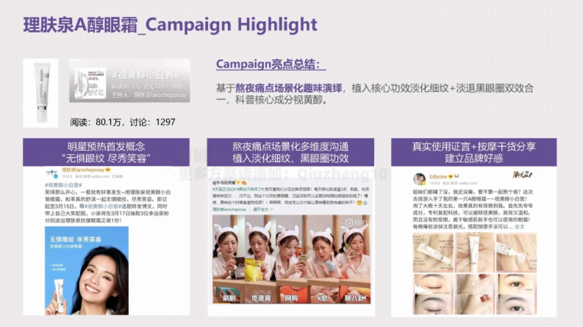 2021兰芝致美视黄醇眼霜种草投放方案_第8页