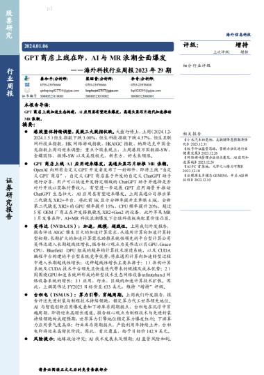 GPT商店上线在即，AI与MR浪潮