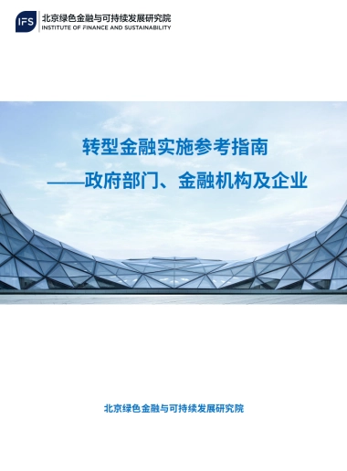 北京绿金院：2023转型金融实施参考指南-政府部门、金融机构及企业