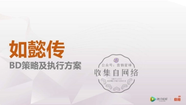 腾讯视频BD策略方案