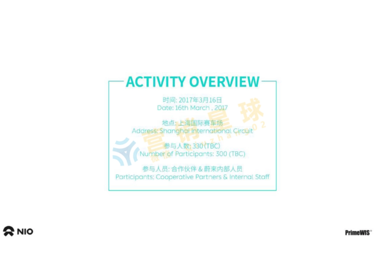 蔚来新能源汽车合作伙伴大会策划方案_第2页