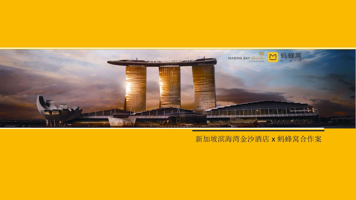 新加坡金沙酒店马蜂窝年度合作规划_第1页