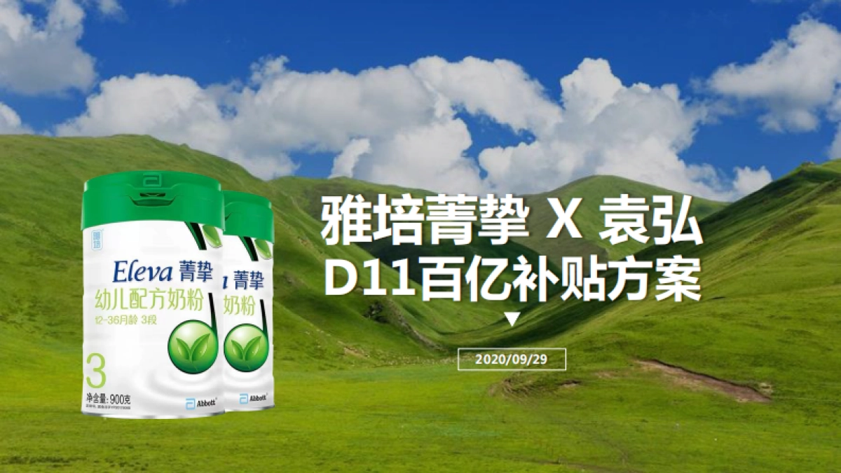 雅培菁挚X袁弘D11百亿补贴方案_第1页