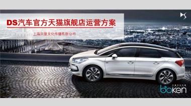 DS汽车官方天猫旗舰店运营方案