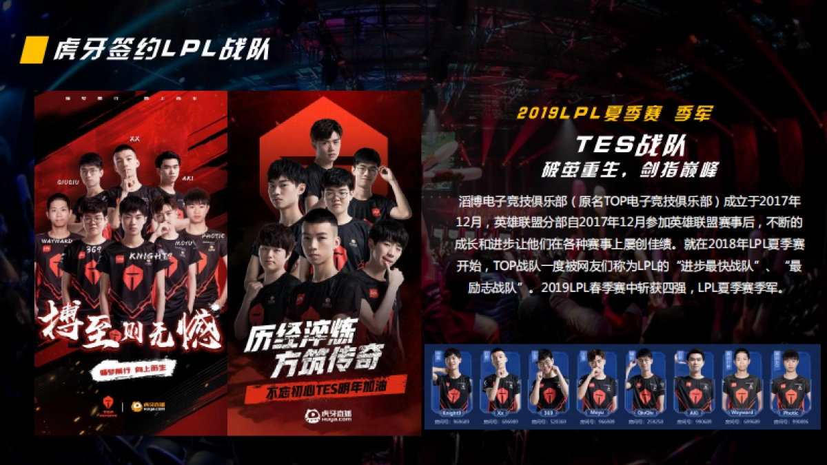 虎牙直播部分签约战队介绍_第5页