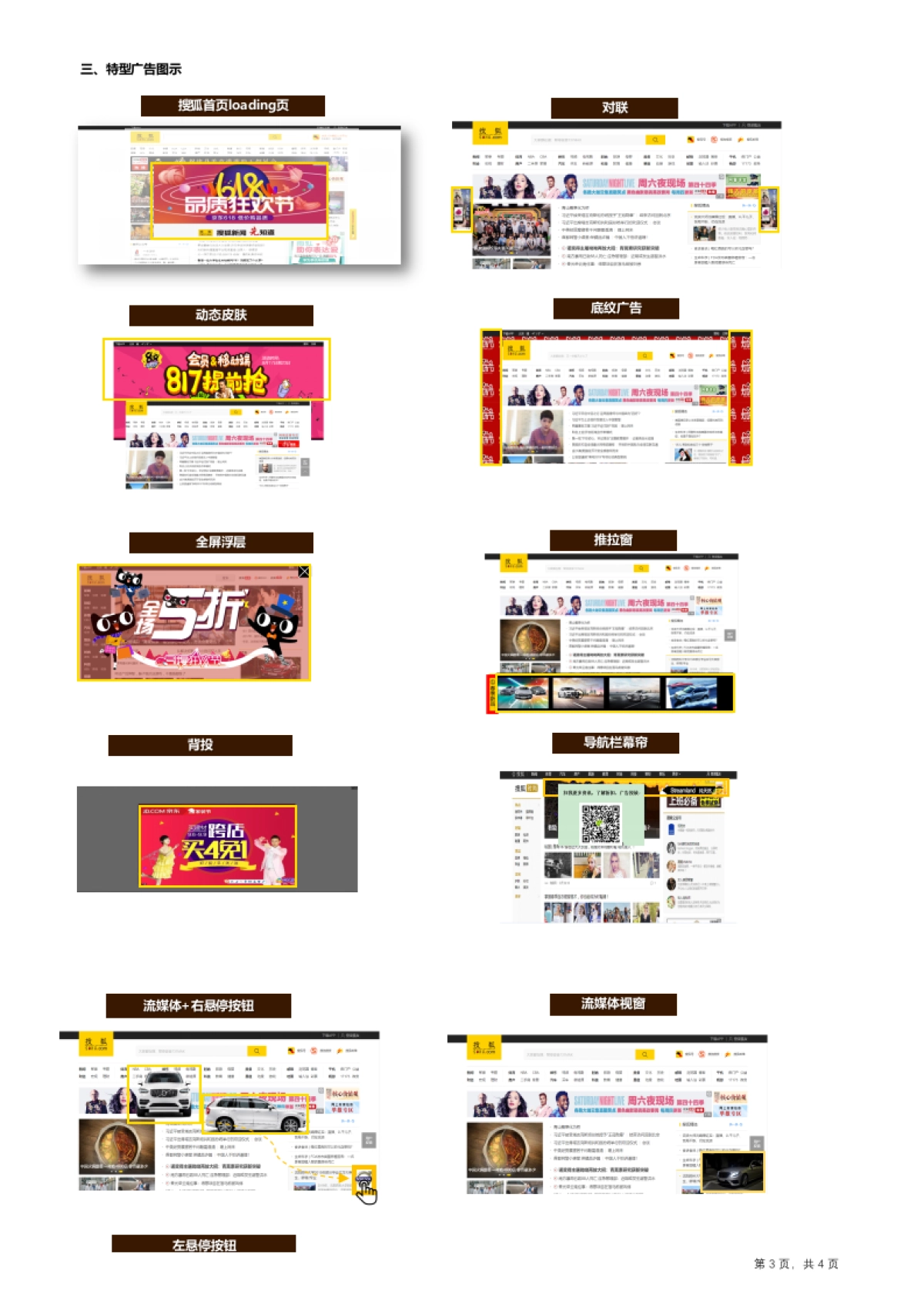 搜狐公司2021年Q2 PC端广告刊例-20210303_第3页