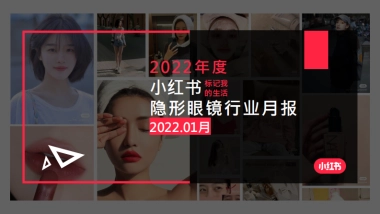 小红书2023年隐形眼镜行业月报