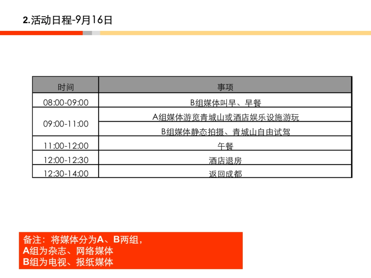 起亚cadenza媒体试驾会方案_第7页