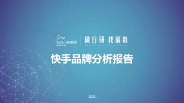 快手平台品牌分析