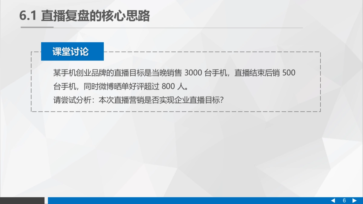 直播营销课件-第六章直播营销的复盘与提升_第6页