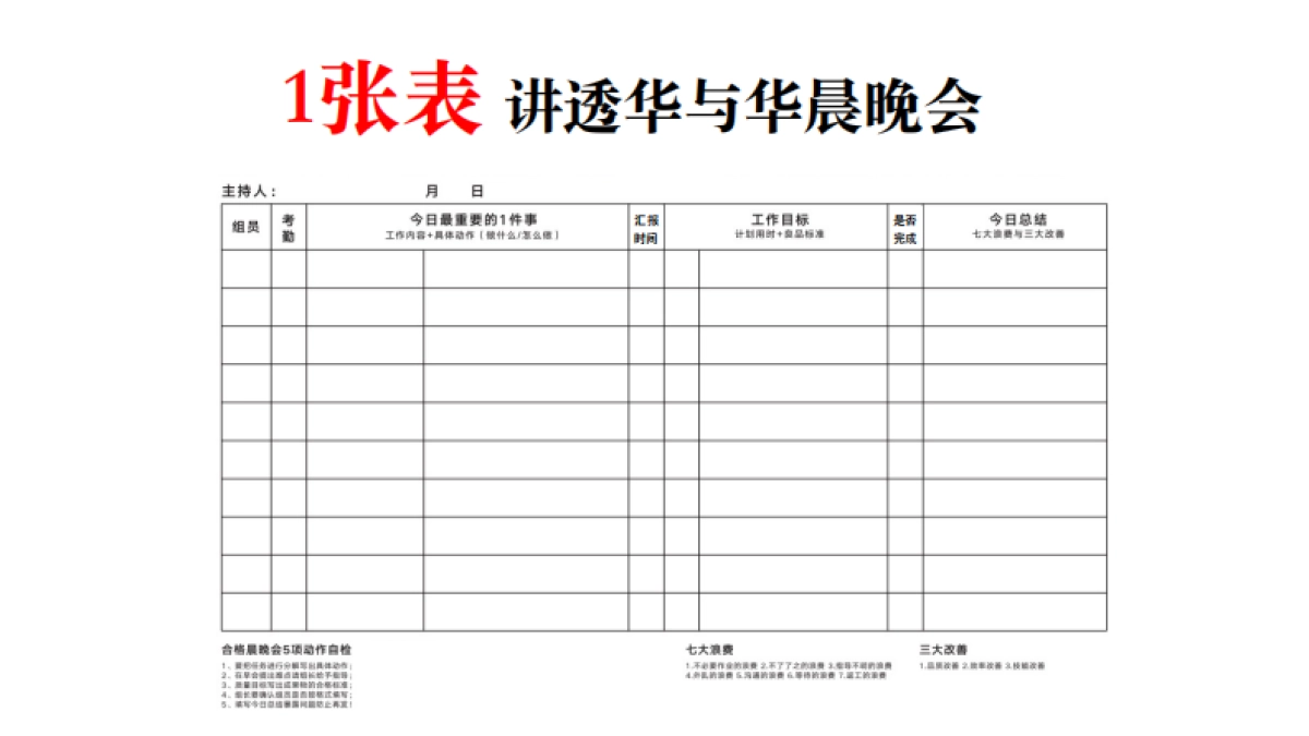 华与华怎么开好晨晚会_第9页