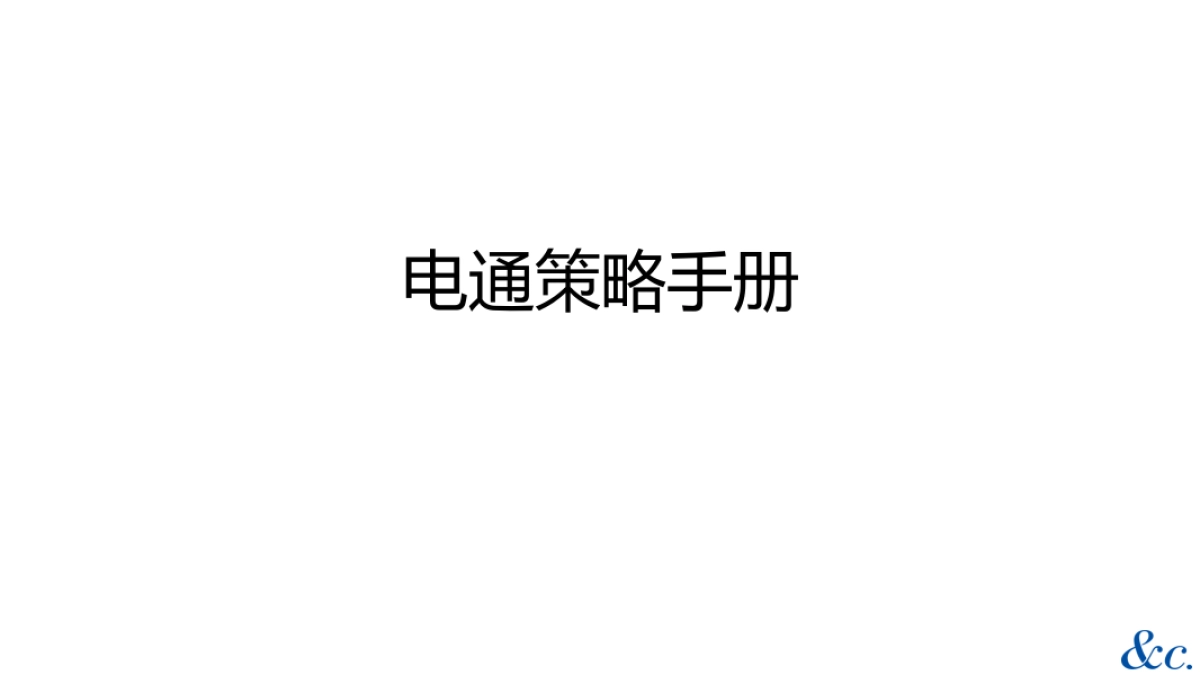 电通策略手册_第1页