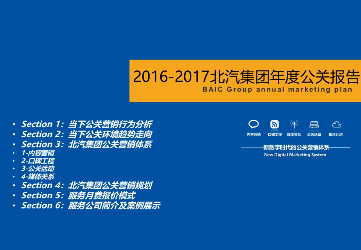 北汽集团年度公关传播方案_第1页
