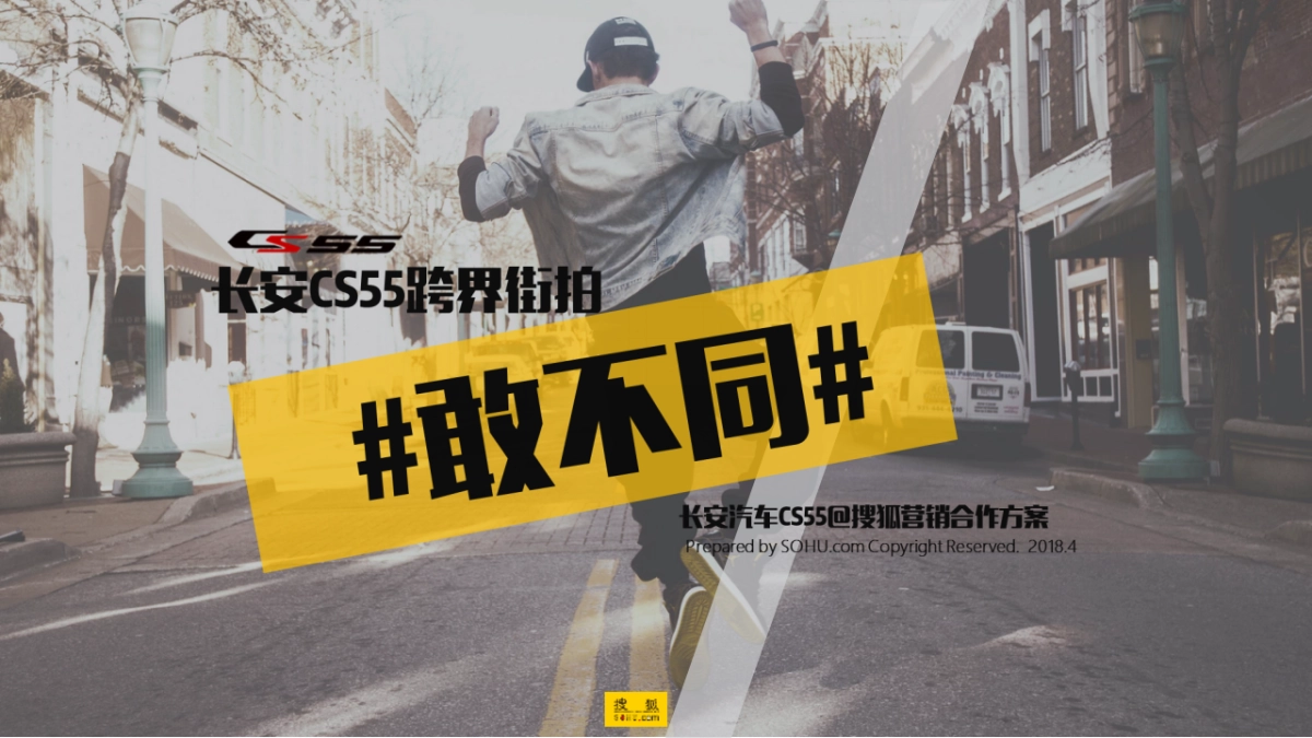 《跨界街拍》长安汽车CS55@搜狐营销合作方案_第1页