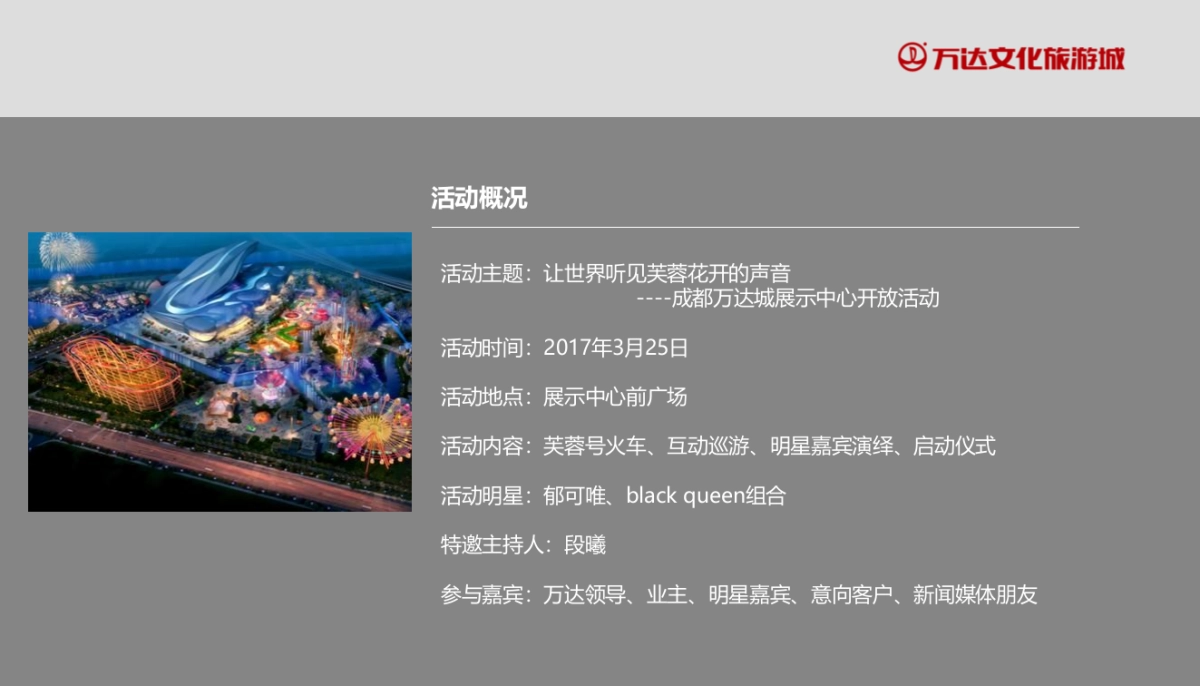 2017成都万达城展示中心开放活动策划案_第3页