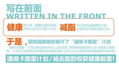 2019碧桂园御锦府春季减脂健身计划活动策划方案