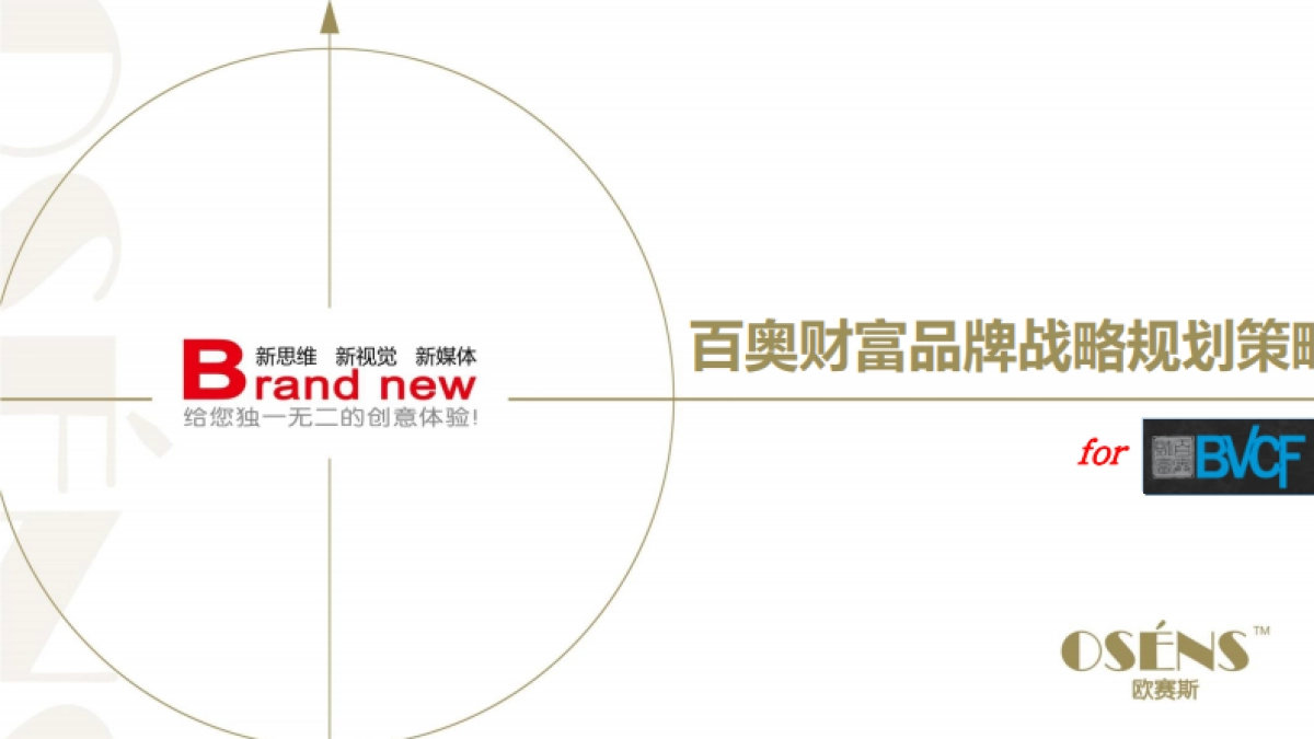 欧赛斯百奥财富金融行业品牌战略规划创意思路方案_第1页