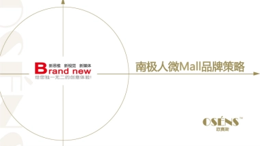 欧赛斯南极人微mall服装快时尚品牌策划定位差异化策略方案