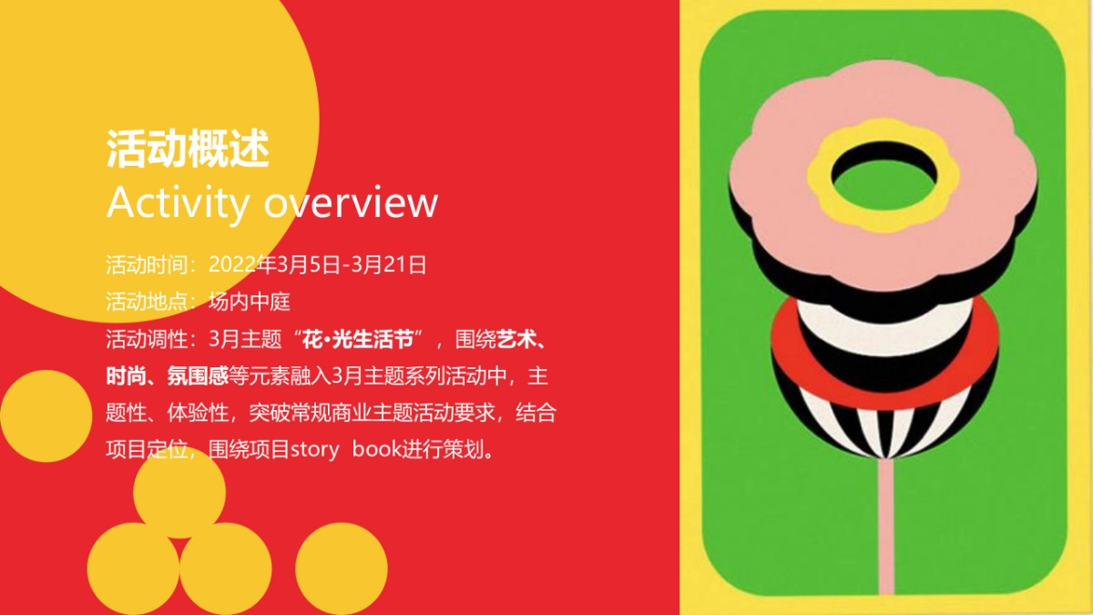 商业购物中心3月主题PR“花.光艺术节-贩卖花心”主题活动策划方案_第6页