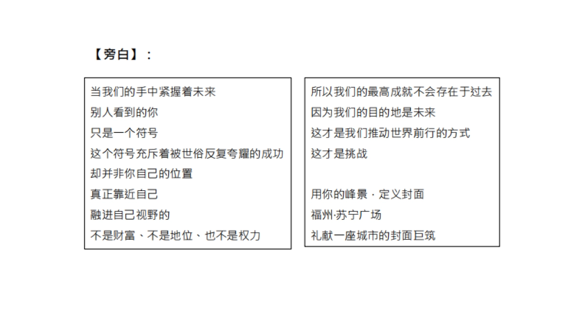 福州苏宁广场-创意影视方案（封面篇）_第3页