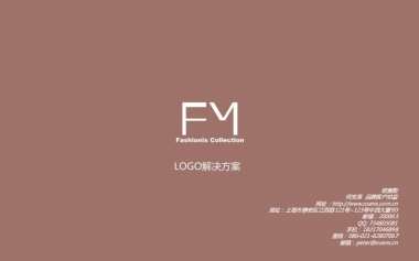 欧赛斯FM高端女裙品牌创意设计标志方案