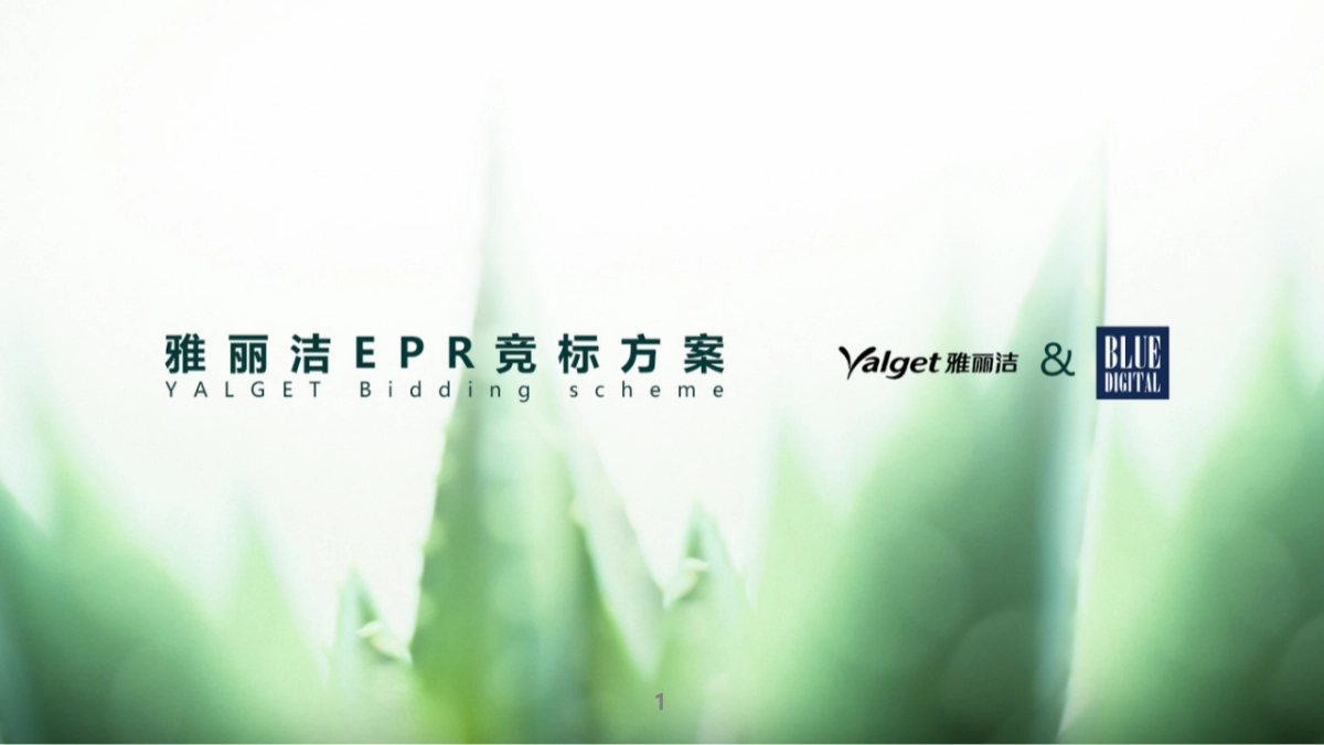 【蓝色光标】雅丽洁EPR传播项目创意规划方案150731_第1页